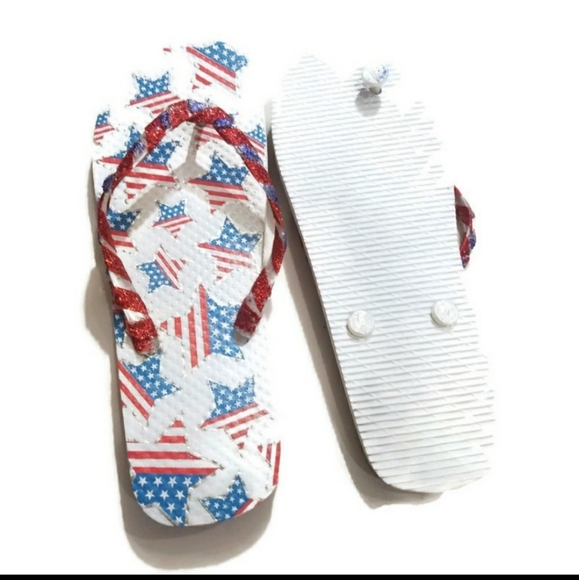 JULY 4TH Flipflops - Picture 3 of 3